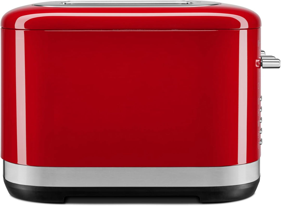 KitchenAid 5KMT4109EER Toaster für 4 Scheiben, 7 Bräunungsgrade, extra breite Schlitze, Empire red
