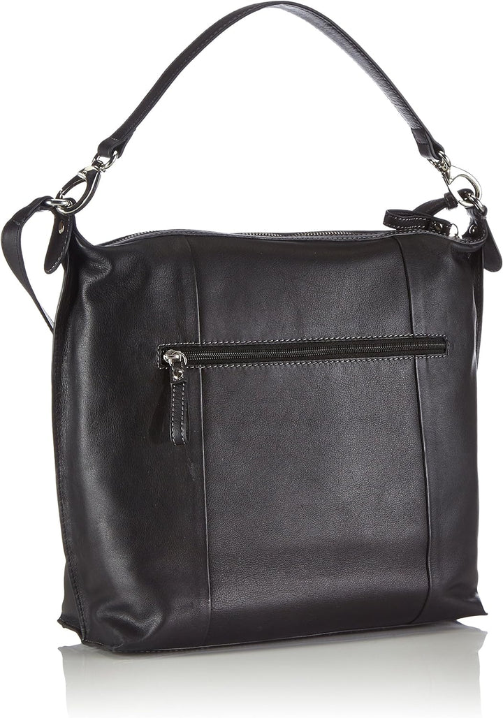 Gerry Weber Turin 4080002842 Damen Henkeltaschen 27x29x12 cm (B x H x T) Schwarz Black 900, Schwarz