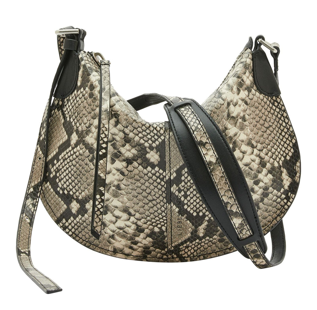 Liebeskind Berlin NAOMI MONTREAL SNAKE HOBO Schultertasche, Small (HxBxT 23cm x 30cm x 0.5cm)