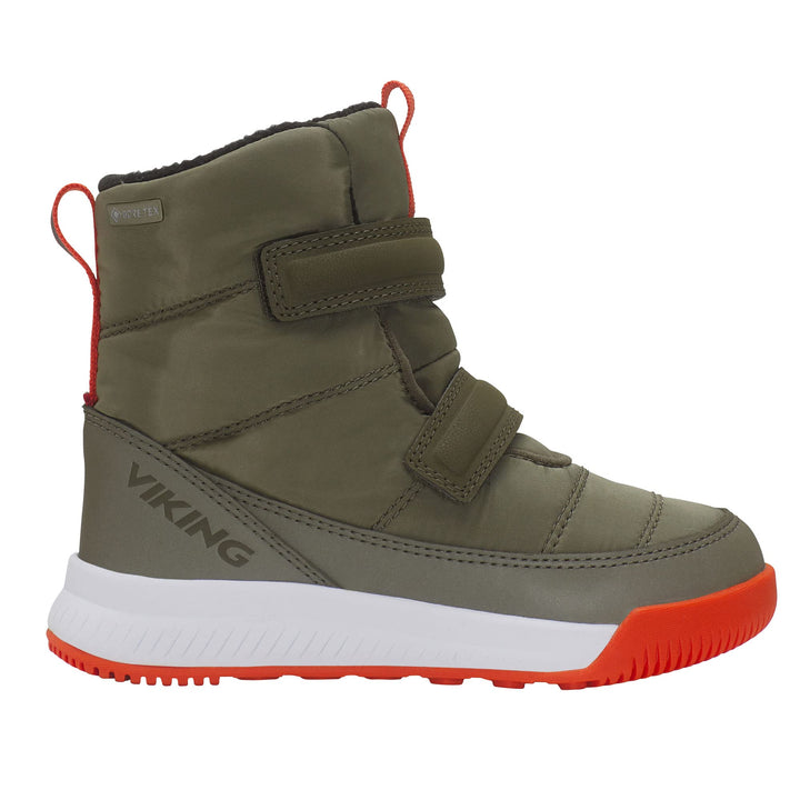 Viking Unisex Kinder Aery Reflex Warm GTX 2v Ankle Boot 27 EU Olive Red, 27 EU Olive Red