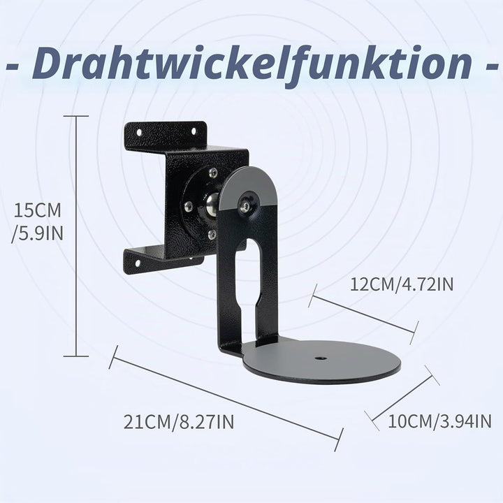 shinar Metall 2er Set Wandhalterung Kompatibel mit Sonos Era 100,Schwenkbar bis zu 360°,Neigbar -70°