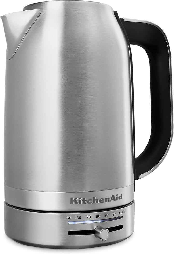 KitchenAid Wasserkocher mit Temperatureinstellung von 50 bis 100°C | Teekocher mit Temperaturanzeige
