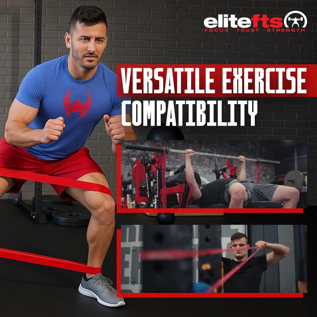 EliteFTS Pro Resistance Band Pair Pull up, Pair Schwer