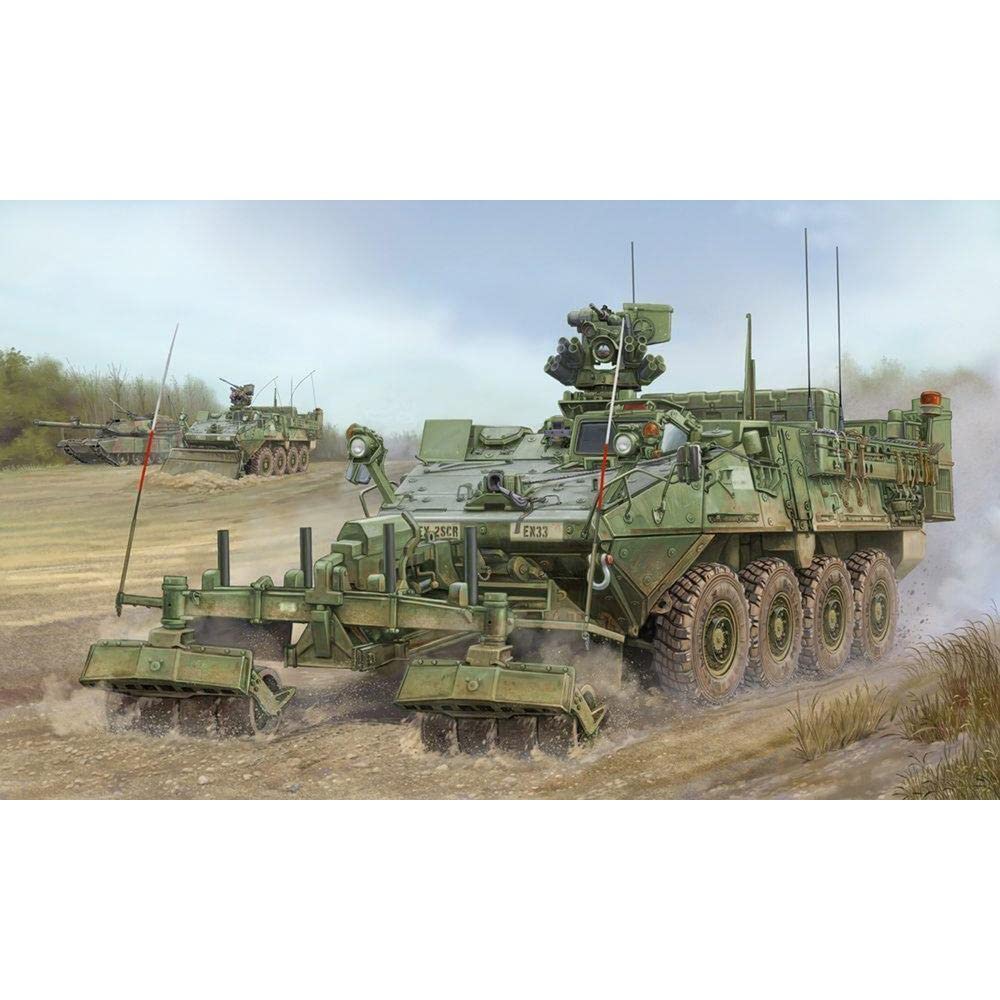 Trumpeter 01574 Modellbausatz M1132 Stryker Engineer Squad Vehicle
