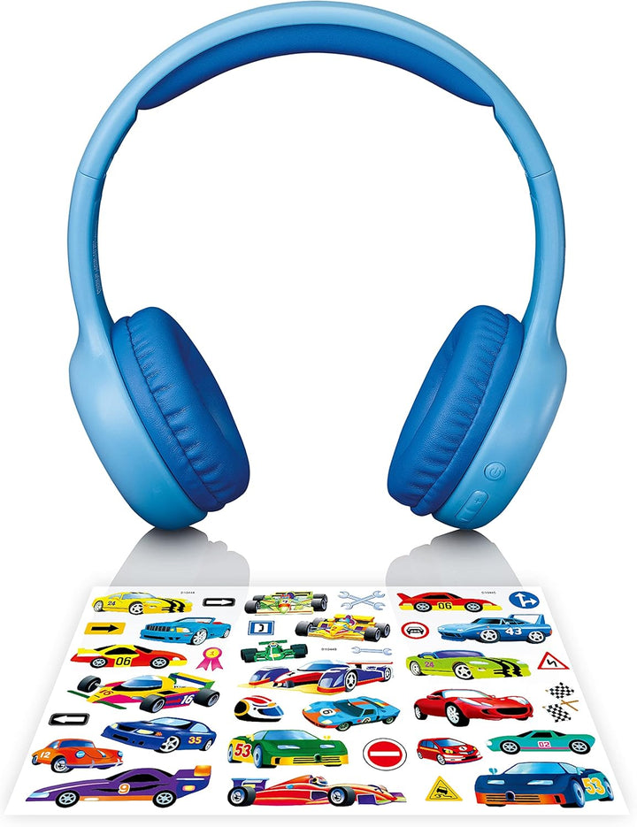 Lenco HPB-110 Kinder Bluetooth-Headset - Bluetooth 5,0-85 dB - Lautstärkebegrenzung - Eingebauter 25