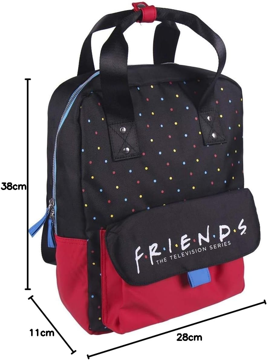 CERDÁ LIFE'S LITTLE MOMENTS, Mochias de Friends Serie-Licencia Oficial Warner Bros para Mujer, Multi
