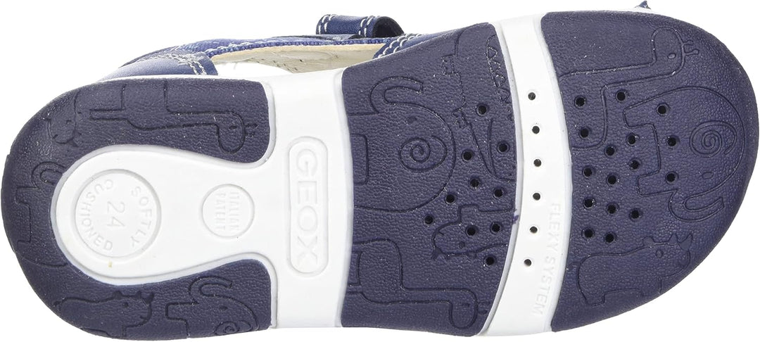 Geox Baby-Jungen B Sandal Tapuz Boy B Erste Schritte 21 EU Lt Navy Navy, 21 EU Lt Navy Navy