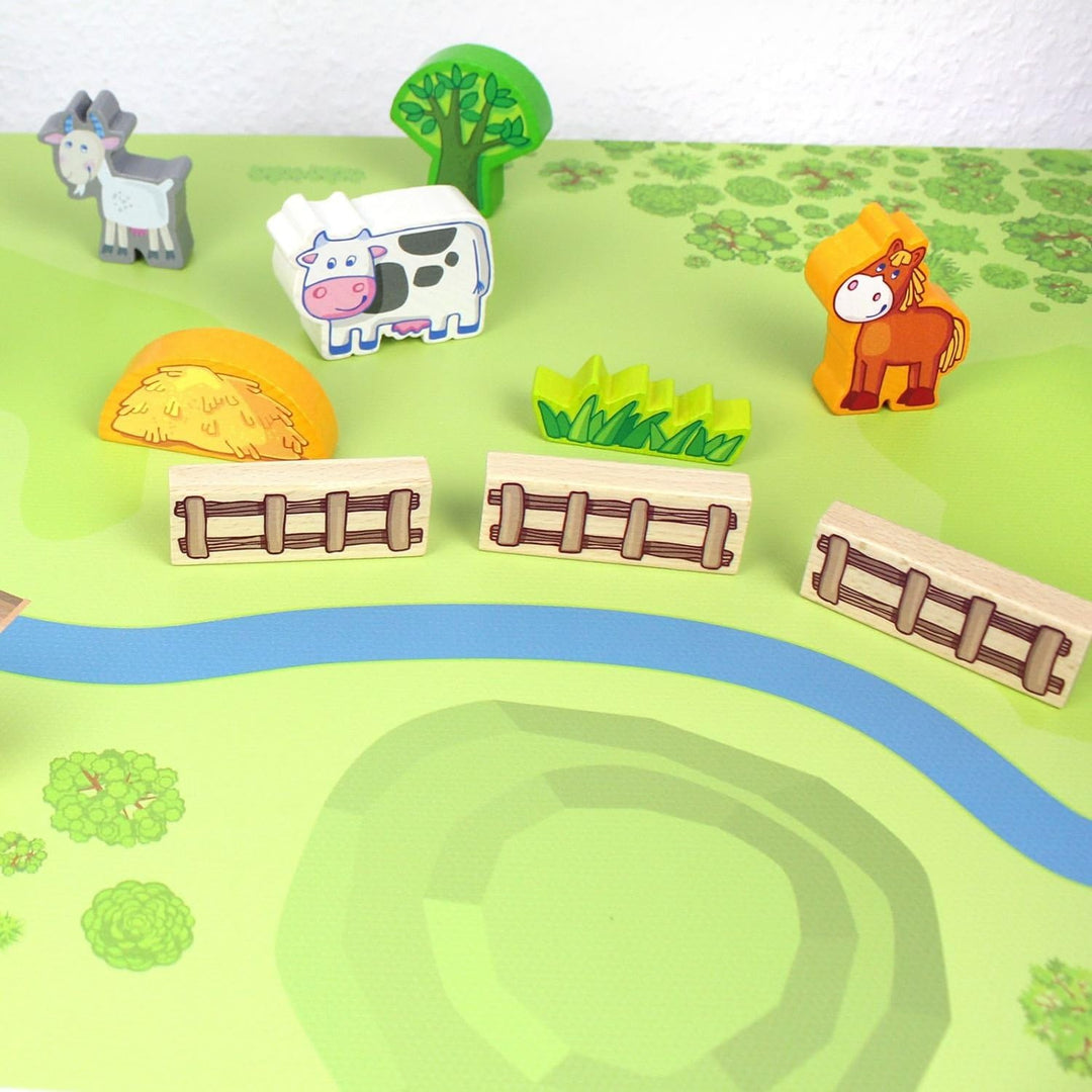 nikima Schönes für Kinder Spielfolie für STUVA Wald &amp; Wiese (Möbel Nicht Inklusive)