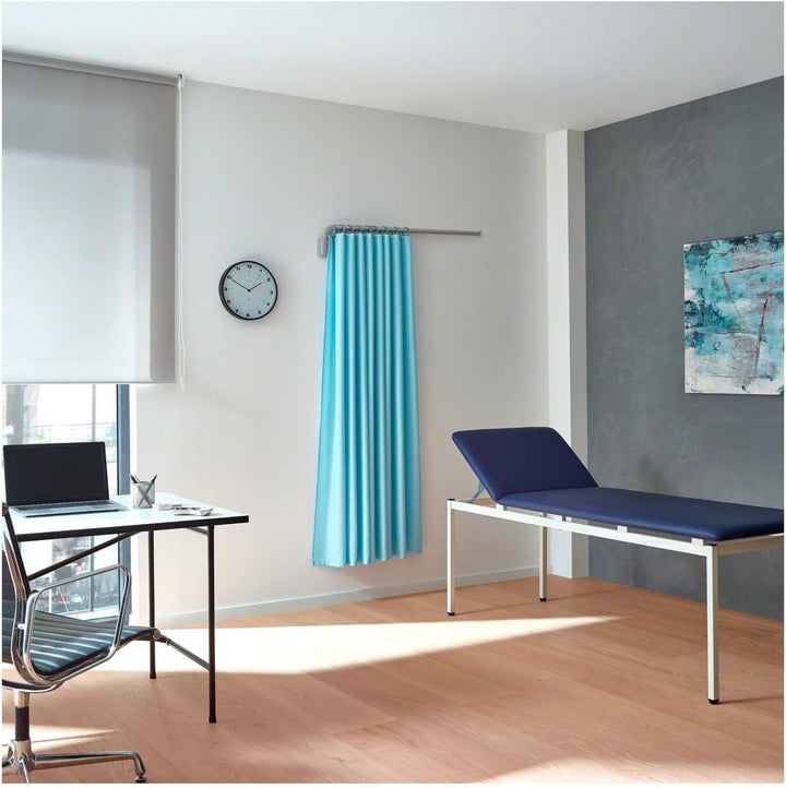 Sport-Tec Teleskopsichtschutz 120 cm mit Vorhang 175 cm Orange, Orange