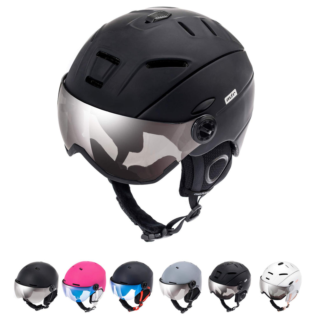 meteor Skihelm Kinder Snowboard Helm Herren Ski Helmet fur Mädchen Jungen Skihelm Damen