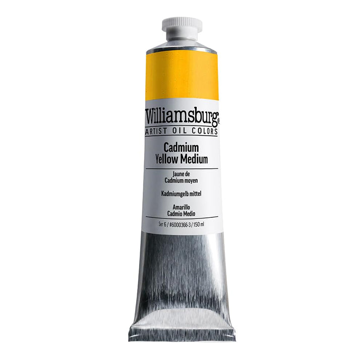 Williamsburg Oil 150ml Kadmiumgelb Med 150 Ml Tube Kadmiumgelb Med, 150 Ml Tube Kadmiumgelb Med