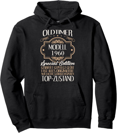60. Geburtstag Geschenk Männer 60 Oldtimer Modell Juli 1960 Pullover Hoodie