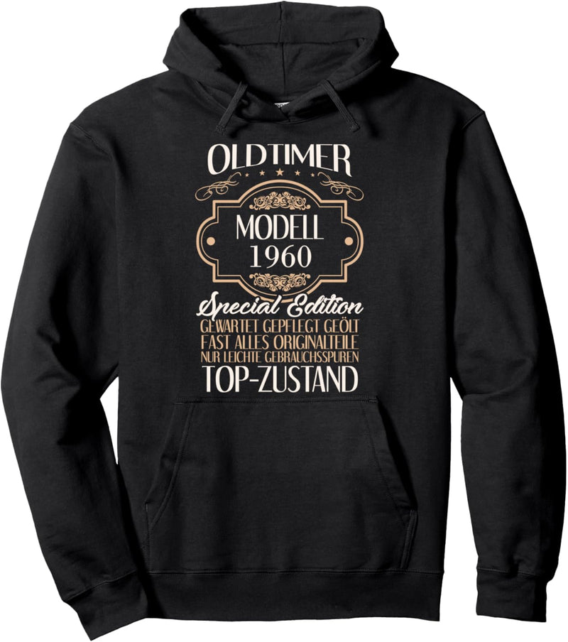 60. Geburtstag Geschenk Männer 60 Oldtimer Modell Juli 1960 Pullover Hoodie