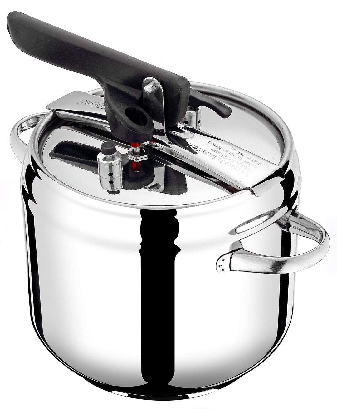 Pintinox First Schnellkochtopf aus nickelfreiem Edelstahl, induktionsgeeignet, mit 4 Sicherheitssyst