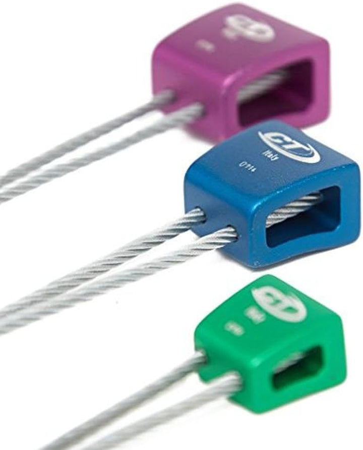 Climbing Technology Carved Chocks Klemmkeile Set 4-10 Mobile Sicherungsmittel Kl Grau 0, Grau 0