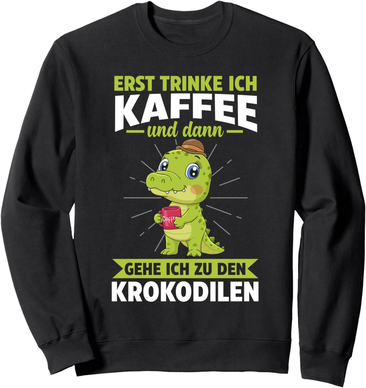 Krokodilzüchter Krokodile Krokodil Sweatshirt