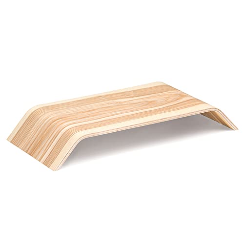 Valiai Robuster TV-Ständer aus Holz, Tragbarer Büro Laptop Ständer, Tablet Ständer, Erhöhter Compute