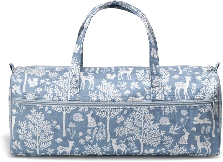 Prym 612655 Handarbeitstasche Woodland, blau