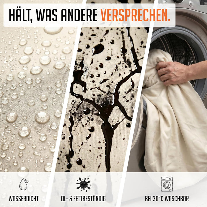 LIONSTRONG® Autositzschoner Vordersitz universell kompatibel [WASSERDICHT] - Autositzbezüge Vordersi
