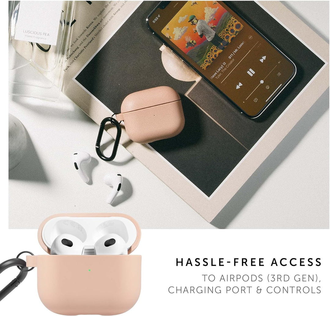 Native Union Roam Hülle für AirPods (Gen 3) – Glatte, minimalistische Hülle mit Clip – Kompatibel mi