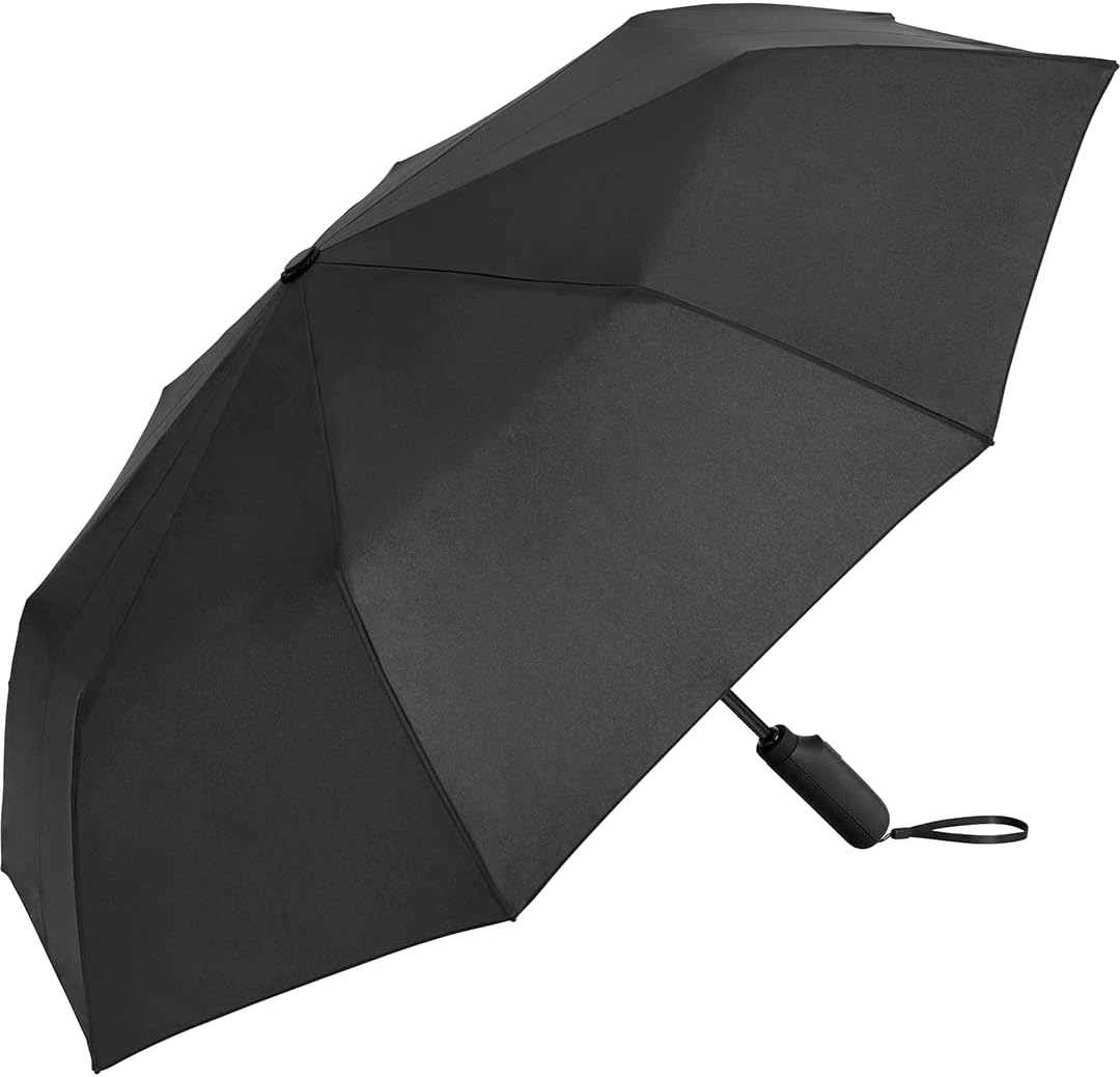 FARE elektrischer Taschenschirm eBrella (schwarz) - aussergewöhnlicher Regenschirm mit elektrischem