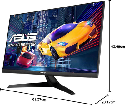 ASUS VY279HGE Gaming Monitor - 27 Zoll Full HD - 144 Hz, 1ms MPRT, FreeSync Premium, GameFast Input
