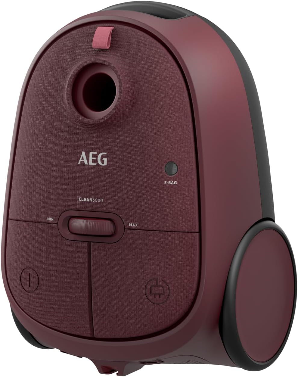 AEG CLEAN 6000 Staubsauger mit Beutel AB61CDRTD Rot