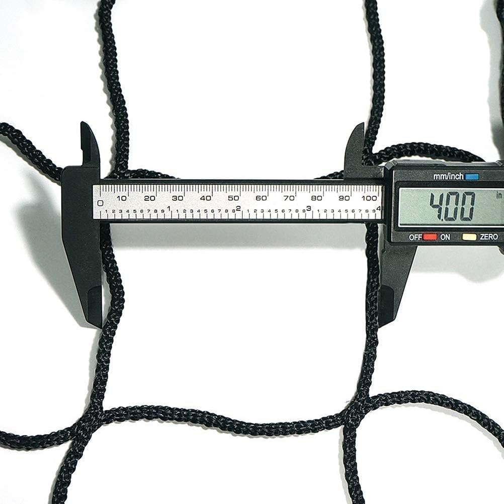Aoneky Fussball Backstop Netz 3x3M/ 3x6M | quadratisches Netz 10x10cm No Knot | Fussball-Containment