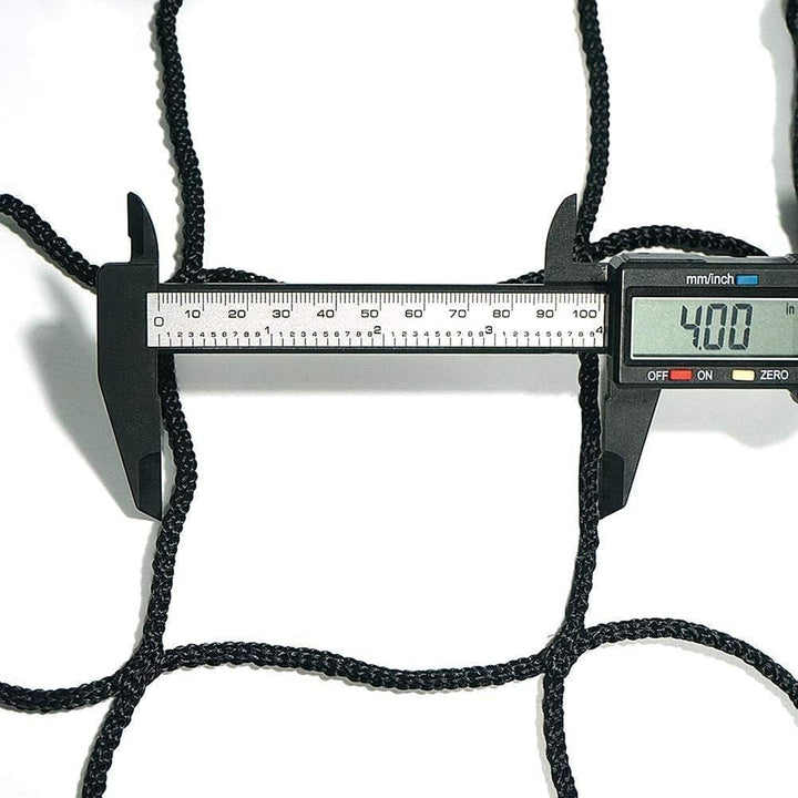 Aoneky Fussball Backstop Netz 3x3M/ 3x6M | quadratisches Netz 10x10cm No Knot | Fussball-Containment