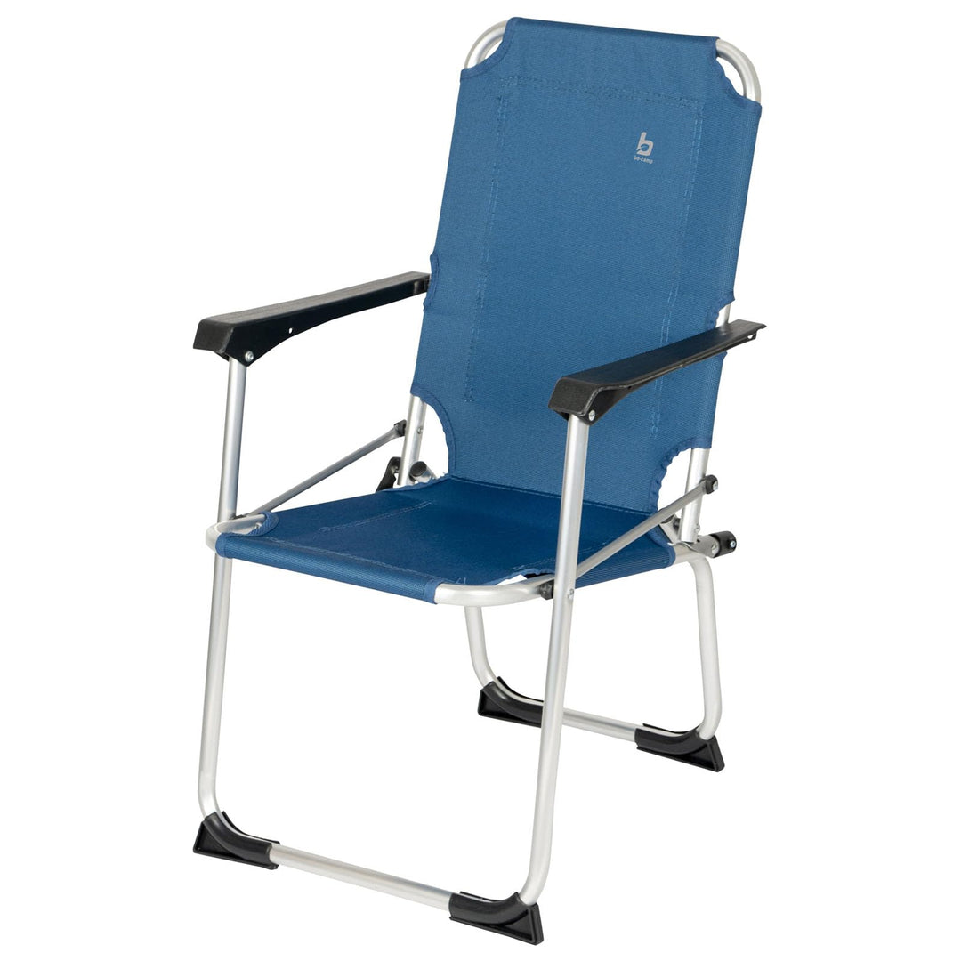 Bo-Camp Alu Kinder Stuhl Copa Rio Camping Klappstuhl Strand Garten Angel Faltbar Blau, Blau