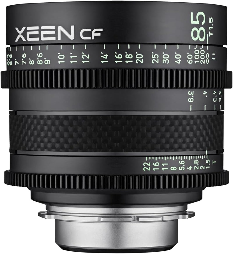 Samyang XEEN Objektiv, CF 85 mm, T1.5 FF, Sony E Kino Cine sony e Schwarz, Cine sony e Schwarz