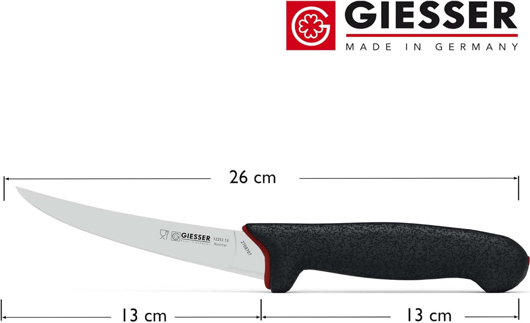 Giesser seit 1776 - Made in Germany - Brotmesser mit Holzgriff rutschfest Kotibe, 21 cm, Wellenschli