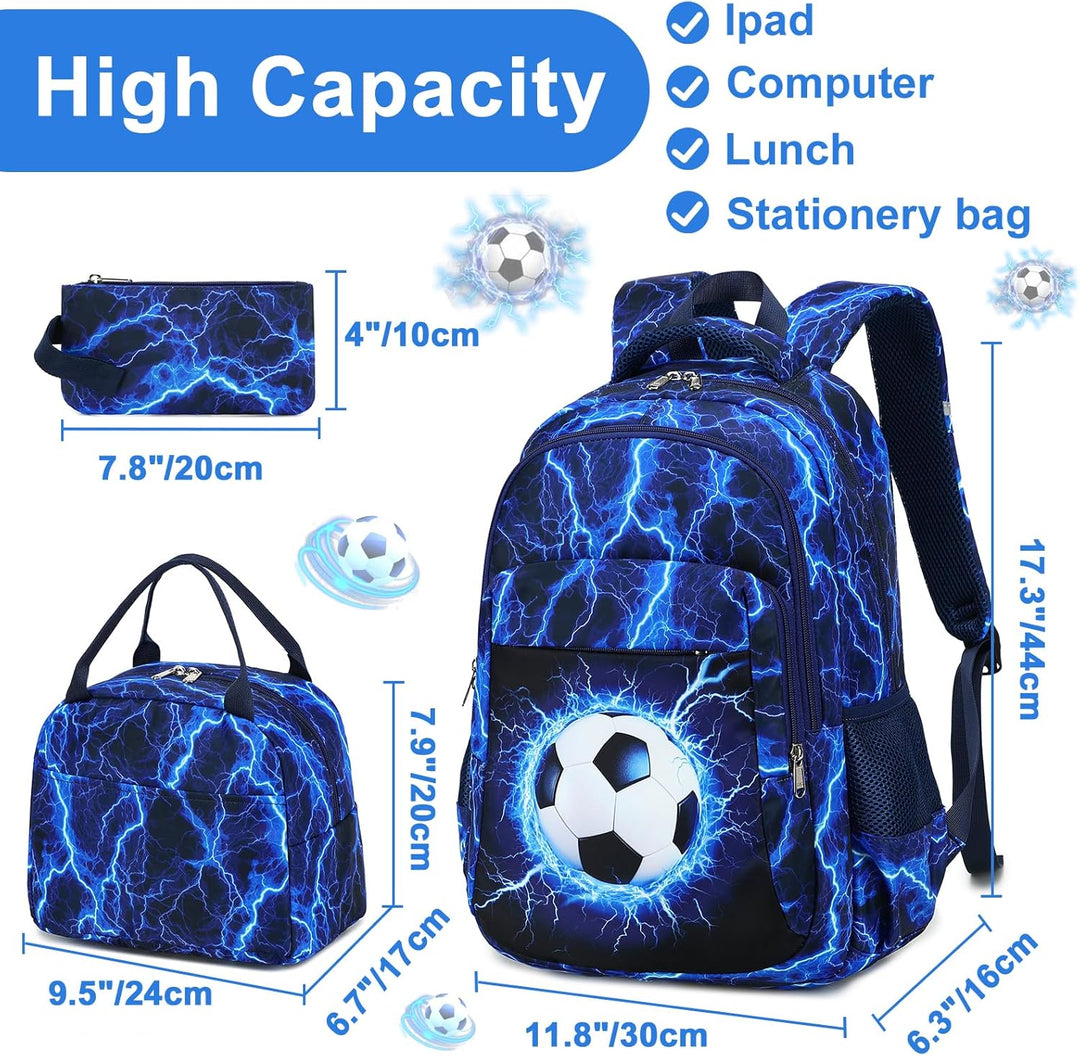 LEDAOU Schulrucksack Junge Teenager Kinder Juvenile Mädchen Daypack Mädchen Freizeitrucksack Backpac