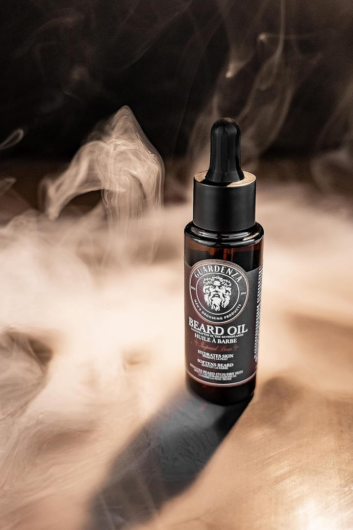 Guardenza Bart Öl – Imperial Booze – alle Natural 30 ml spendet Feuchtigkeit Skin & erweicht Bart &