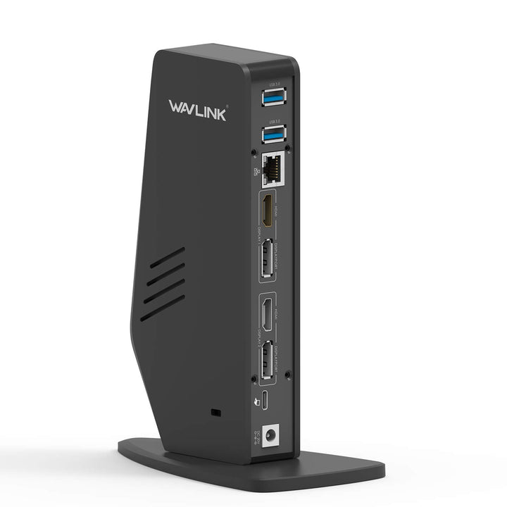 WAVLINK USB C Dual 4K-Notebook-Dockingstation mit 65W Stromversorgung für Notebooks Unterstützt Disp