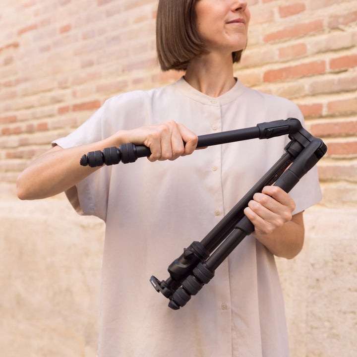 Manfrotto Befree Advanced AS, Kamerastativ, Drehverschluss, kompatibel mit Arca-Swiss, tragbares, ko