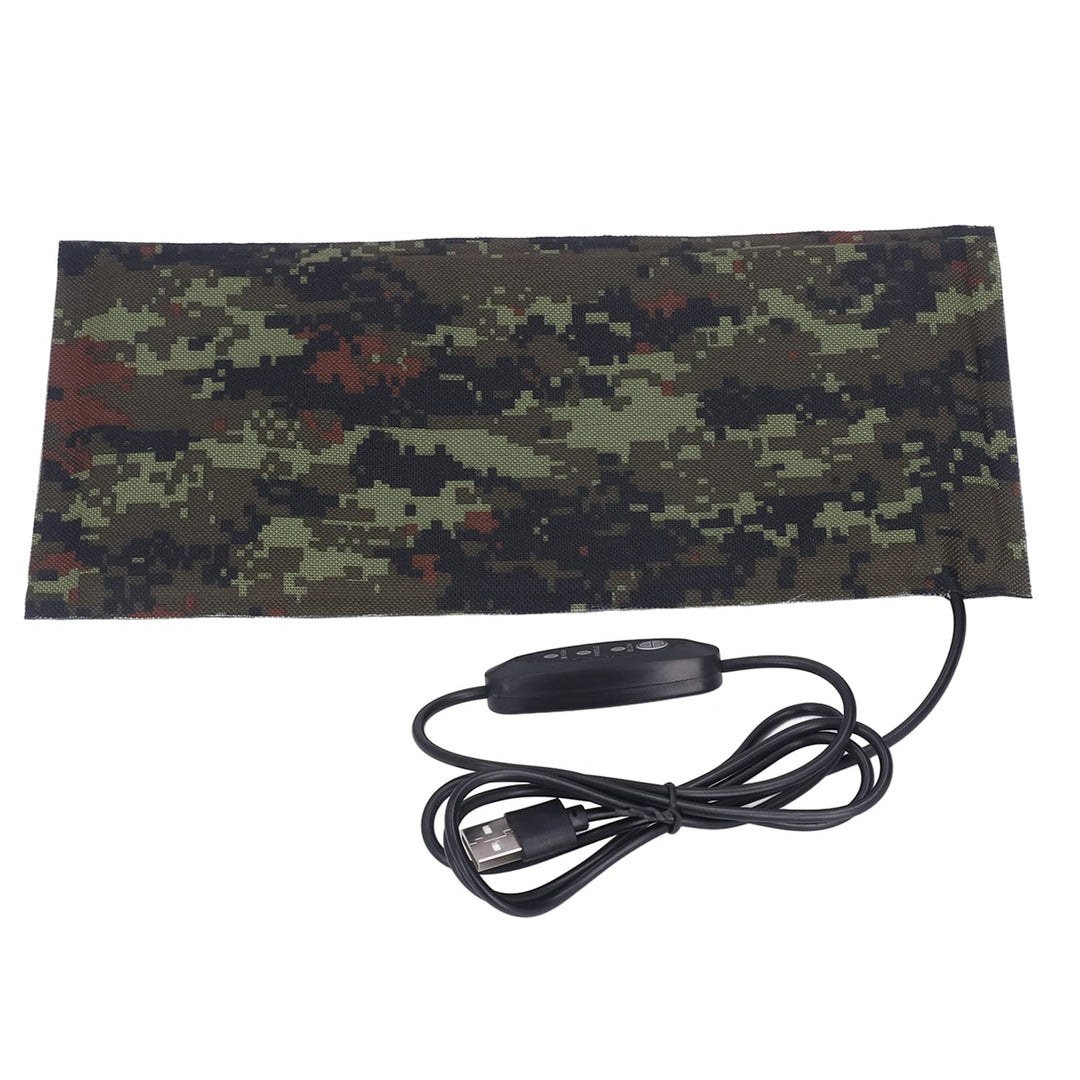 USB-Heizung, Heizblatt, USB-betrieben, Elektrische Stoffheizung, Wasserdicht, Warm, Kalt, Schutz, 3