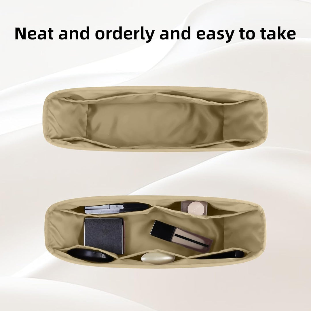 DGAZ Taschen Organizer Einsatz, Seide Innentasche für Neverfull PM/MM/GM, Leicht Taschenorganizer Sh