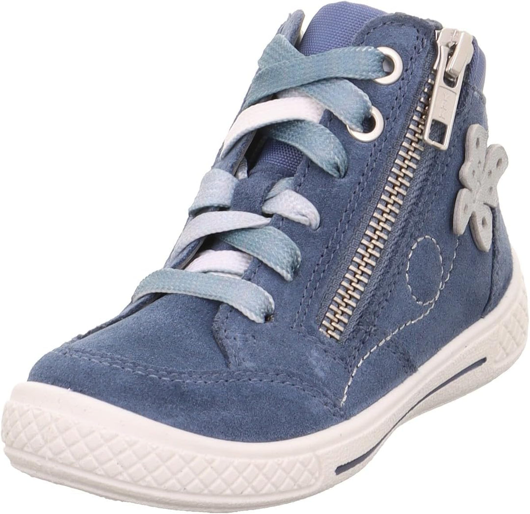 Superfit Mädchen Tensy Sneaker 25 EU Blau 8000, 25 EU Blau 8000