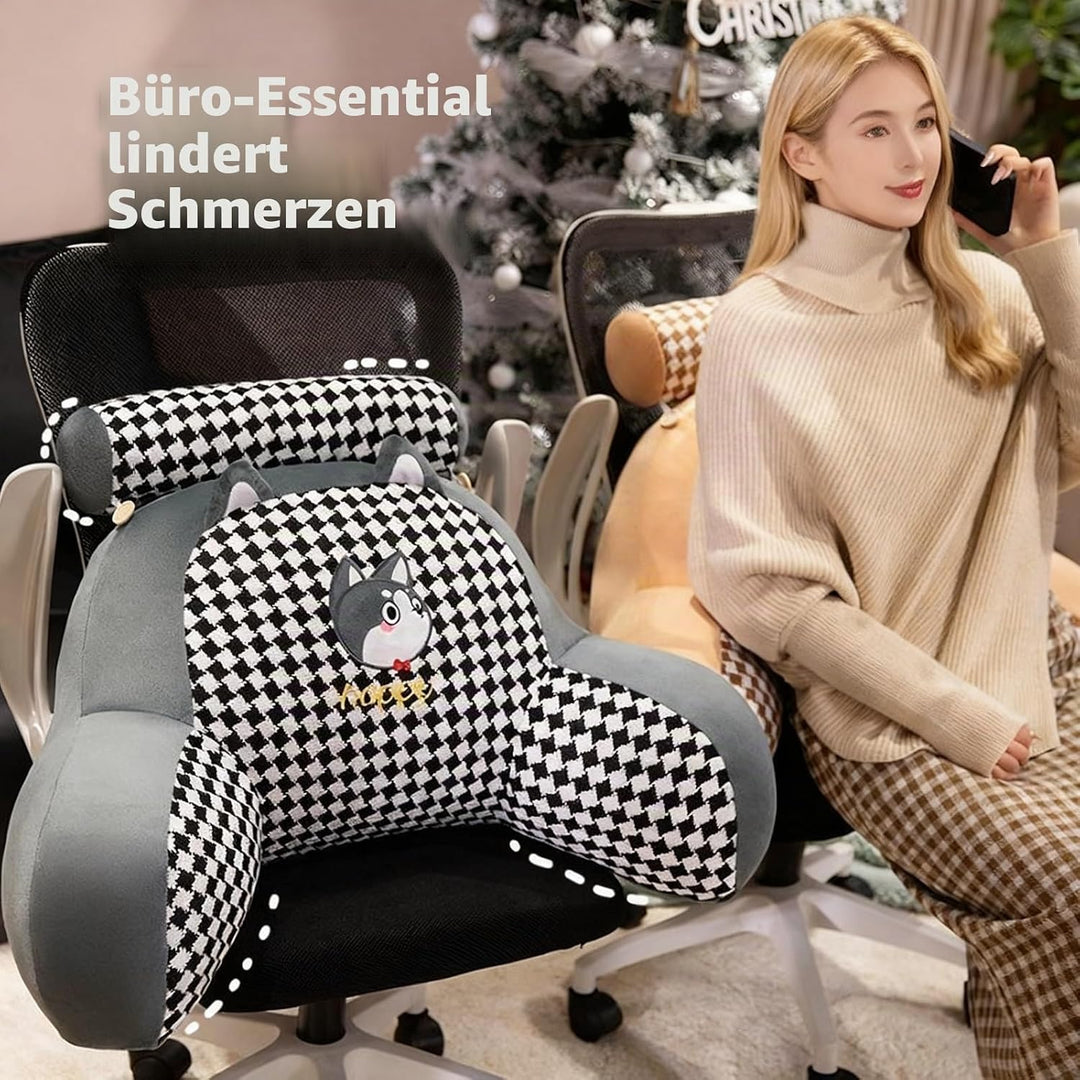Rückenkissen für Bett und Sofa mit Armlehnen Ergonomisches Lesekissen Erwachsene Atmungsaktives Lese