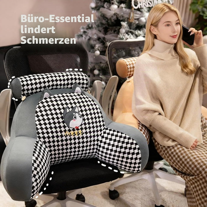 Rückenkissen für Bett und Sofa mit Armlehnen Ergonomisches Lesekissen Erwachsene Atmungsaktives Lese