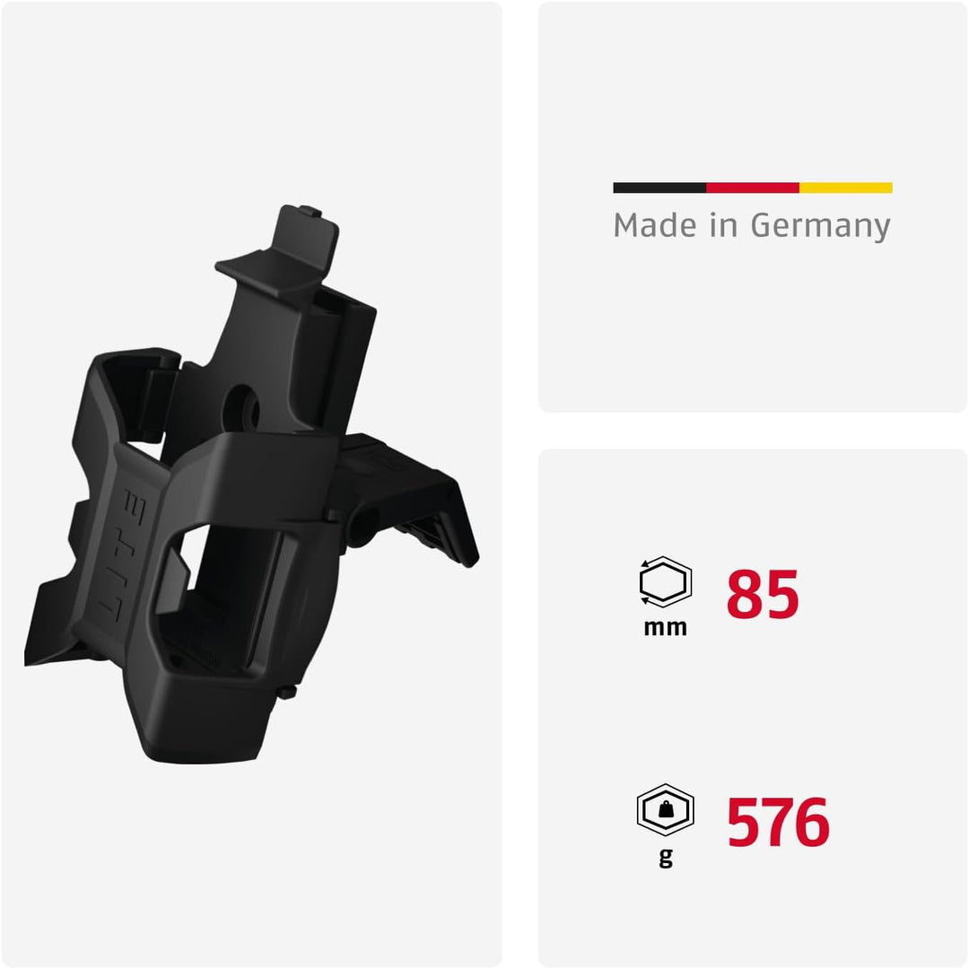 ABUS Faltschloss Bordo Lite 6055C - mit SR-Halterung - Extra-leichtes Zahlenschloss, ideal für Rennr