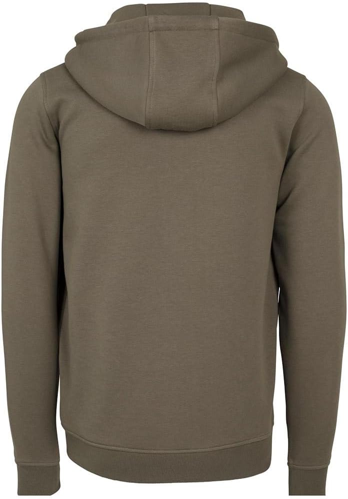 Build your Brand Herren Heavy Zip Hoody, Herren Kapuzenpullover aus Baumwolle und Polyester in viele