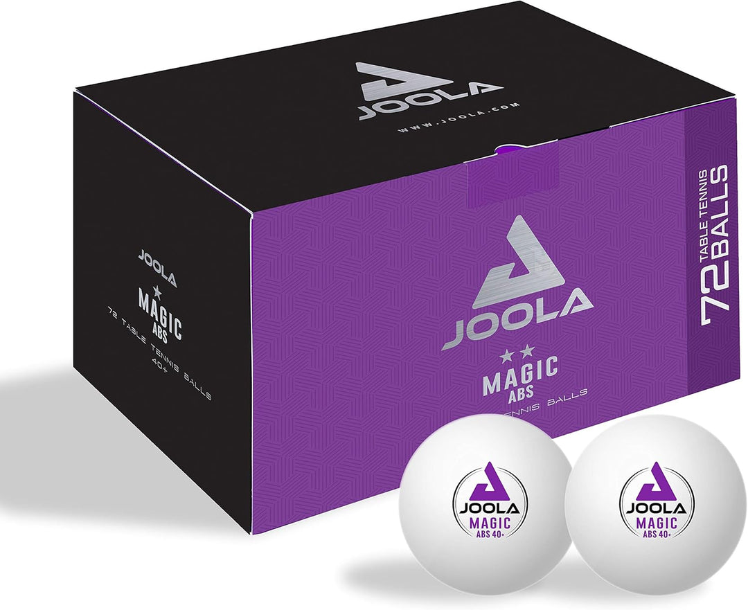 Joola Unisex – Erwachsene Magic Abs 40+ Tischtennisbälle One-Size Weiss, One-Size Weiss