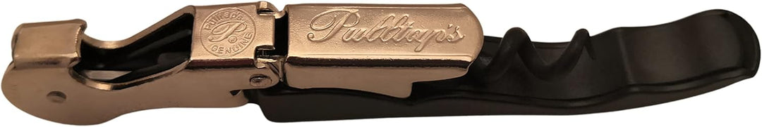 Korkenzieher/Kellnermesser für linkshändige. Pulltap's Classic 500 (Schwarz), Schwarz