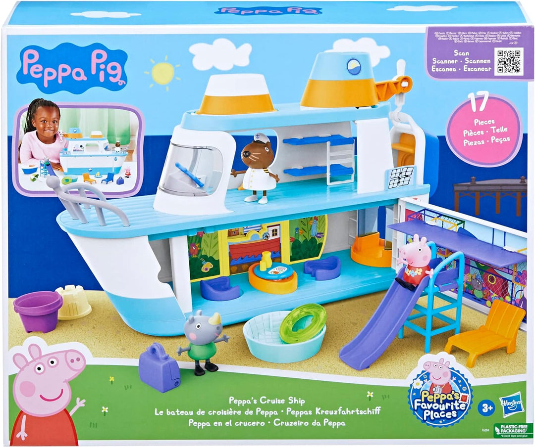 Peppa Pig Peppas Kreuzfahrtschiff Spielset CRUISE SHIP, CRUISE SHIP