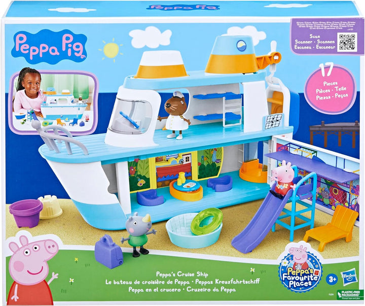 Peppa Pig Peppas Kreuzfahrtschiff Spielset CRUISE SHIP, CRUISE SHIP