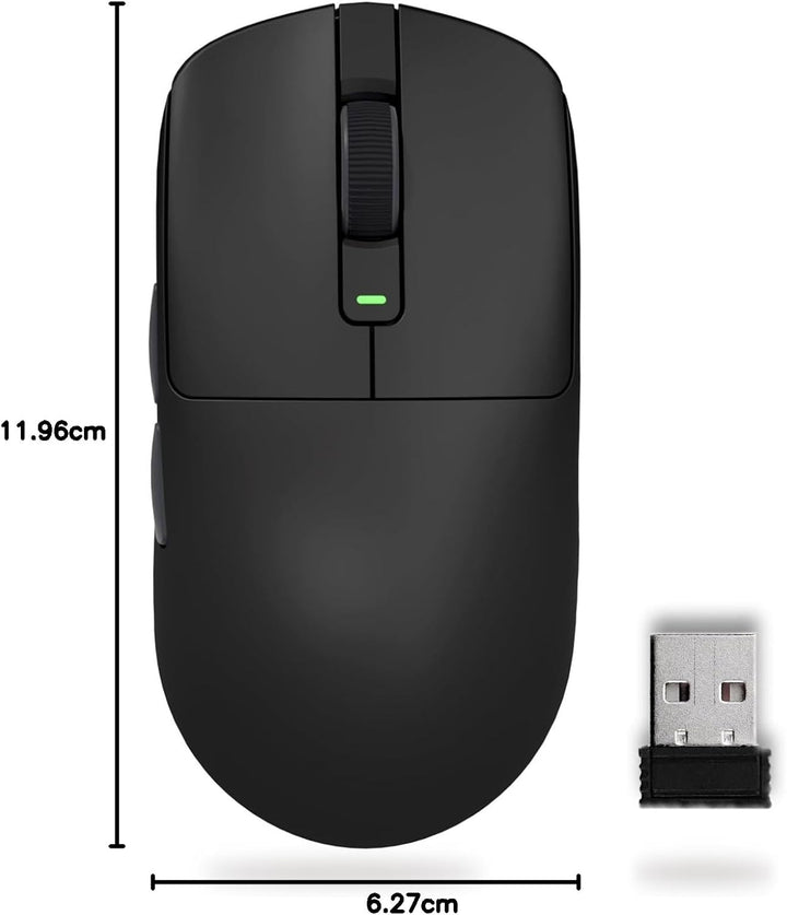 RK ROYAL KLUDGE M30 Gaming Maus Wireless, 12000 DPI PixArt PAW3311 Sensor Gaming Mouse, 41g Ultralig