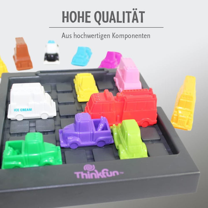 ThinkFun 76442 - Rush Hour Junior - Das bekannte Logikspiel für jüngere Kinder ab 5 Jahren. Das Stau