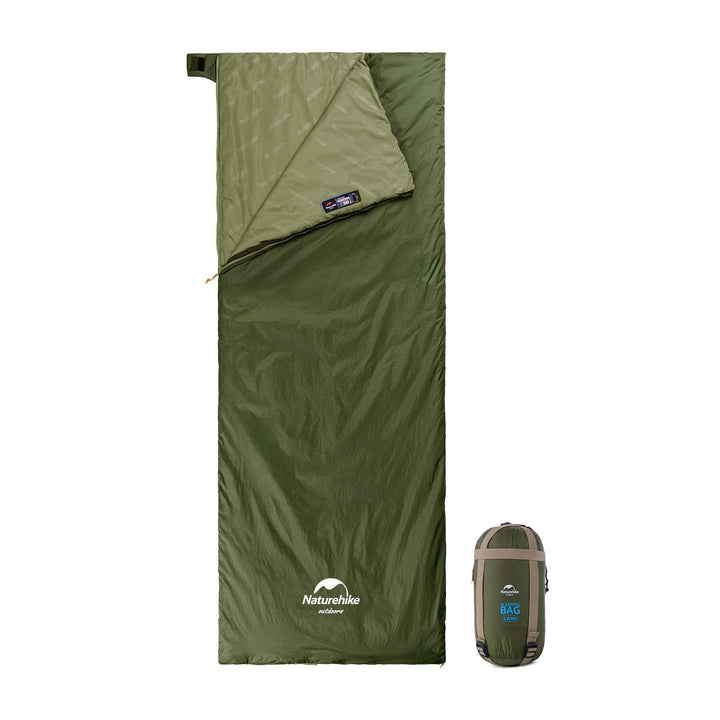 Naturehike Schlafsack Ultraleicht Mini Kleines Ultraleicht 760g für 3 Jahreszeiten mit 205 x 85cm zu